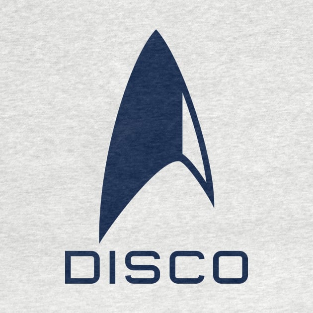 Star Trek: Discovery Disco - Delta (navy) by frankpepito